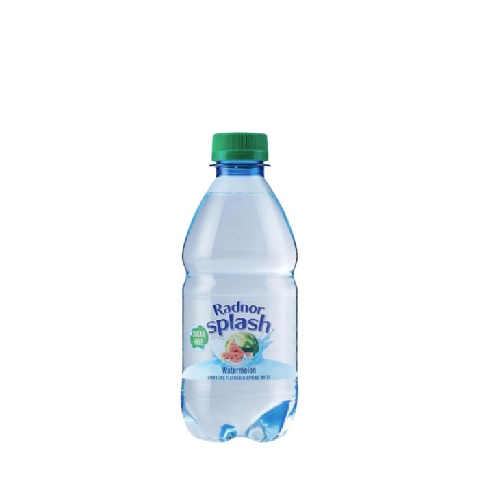 Radnor Splash Watermelon Sparkling Flavoured Spring Water 330ml