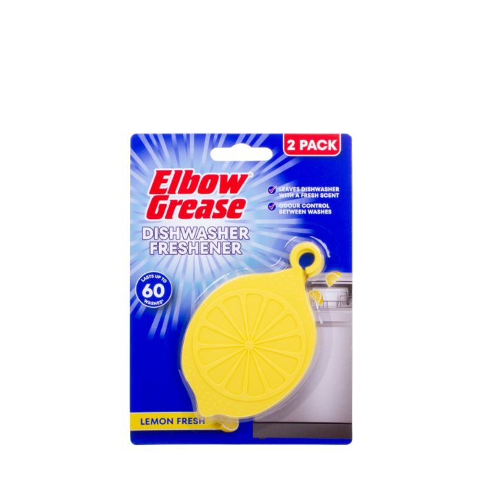 Elbow Grease Lemon Fresh Dishwasher Freshener Up to 60 Washes