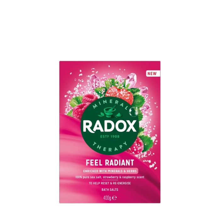 Radox Feel Radiant Bath Salts 400g