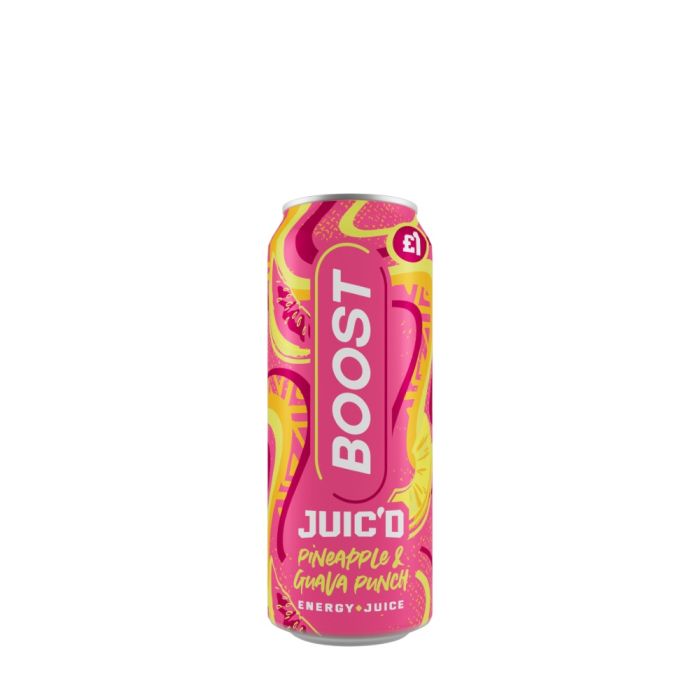 Boost Juic'd Pineapple & Guava Punch Energy Drink 500ml