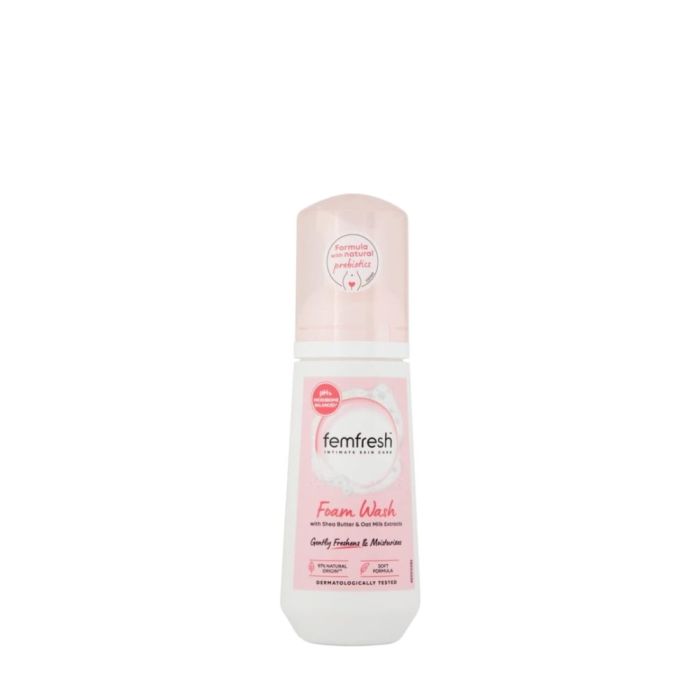 Femfresh Foam Wash Cleanser With Shea Butter & Oat Milk Extracts 150ml - Pack of 1