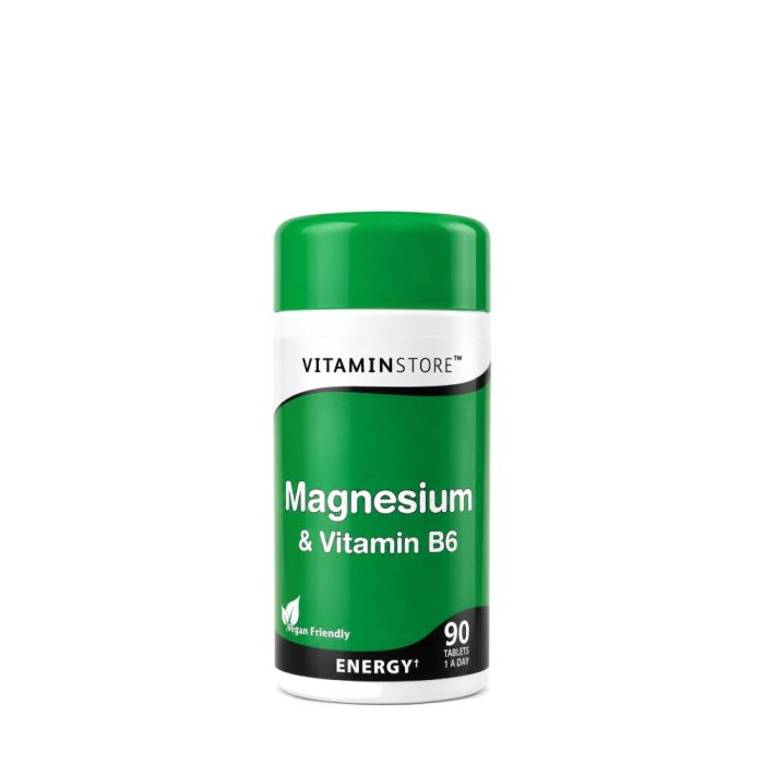 Vitamin Store Magnesium & Vitamin B6 Supplements 90 Tablets