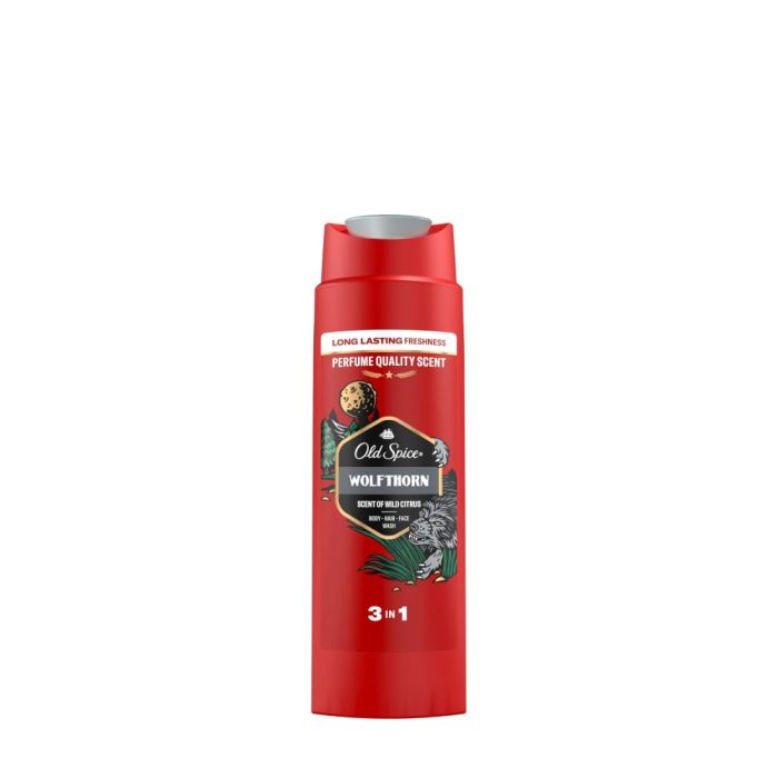 Old Spice Wolfthorn 3 in 1 Shower Gel 400ml