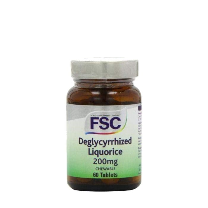 Fsc Deglycyrrhized Liquorice Chewable 60 Tablets