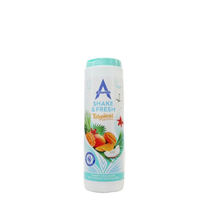 Astonish Tropical Shake & Fresh Carpet Freshener 350g