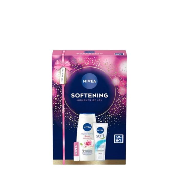 Nivea Softening Moments Of Joy Skincare Gift Set 3 Count