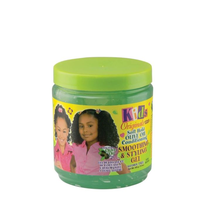 Africas Best Kids Olive Oil Smoothing & Styling Gel 426g
