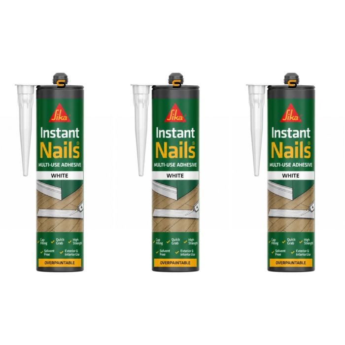 Sika Instant Nails Solvent Free Adhesive and Gap Filler C3 290ml 