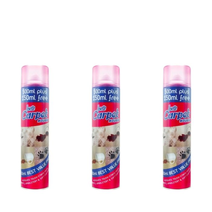 Insette Carpet Upholstery Mousse 650ml - Pack of 1