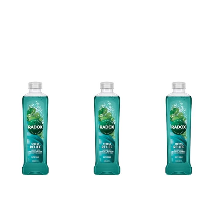 Radox Herbal Bath Stress Relief 500ml - Pack of 3