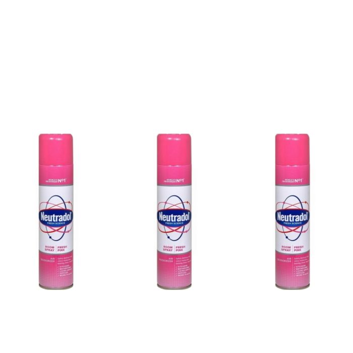 Neutradol Fresh Pink Room Spray 300ml - Pack of 3