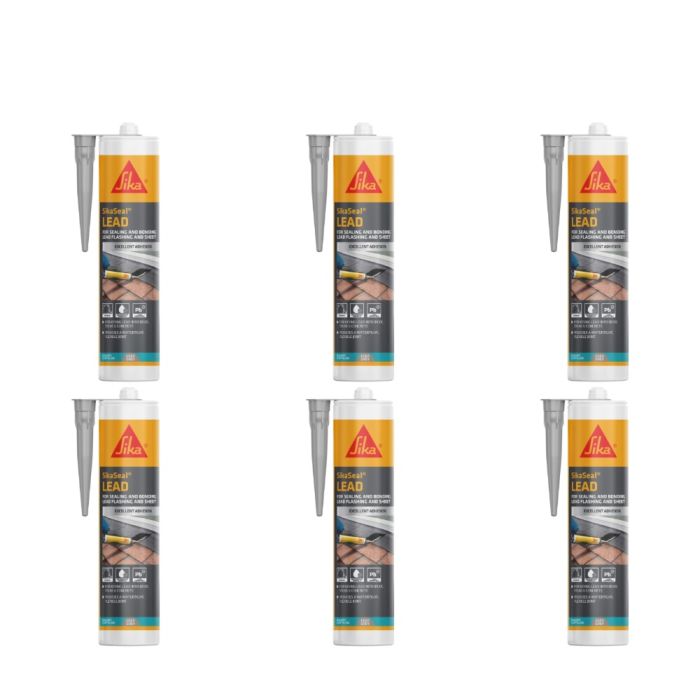 Everbuild Everflex Lead Mate Sealant Grey 300ml - Pack of 6