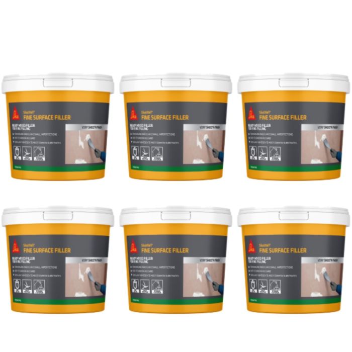Everbuild Ready Mixed Fine Surface Filler White 600g - Pack of 1