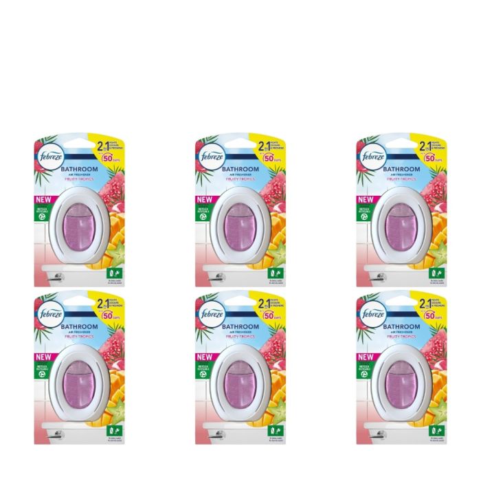 Febreze Bathroom Gel Air Freshener Fruity Tropics 7.5ml
