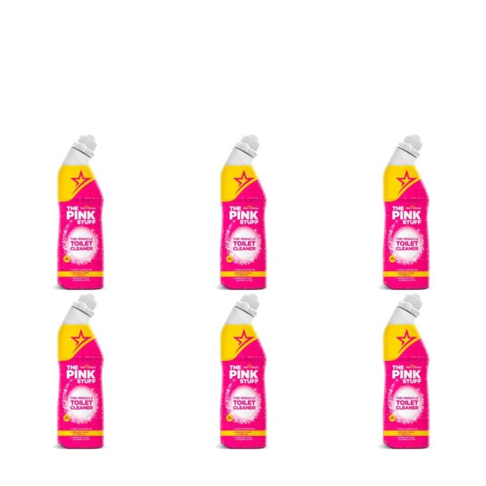 Stardrops The Pink Stuff Miracle Toilet Cleaner 750ml - Pack of 6