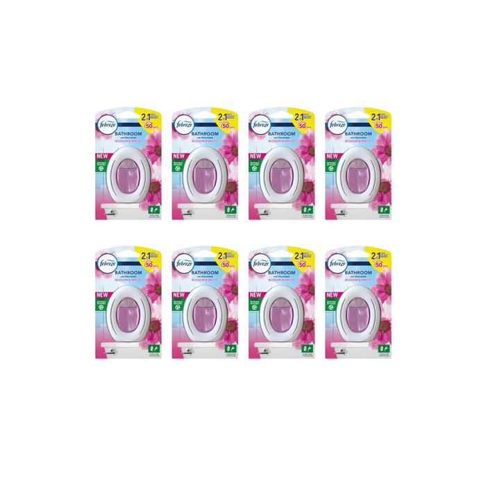 Febreze Bathroom Gel Air Freshener Blossom & Breeze 7.5ml bottle
