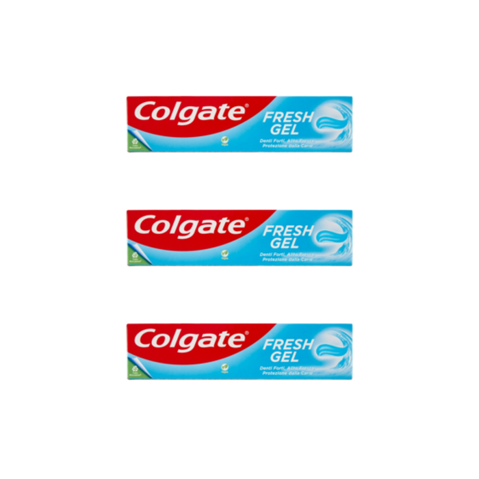 Colgate Toothpaste Fresh Minty Gel 75ml - Pack of 3