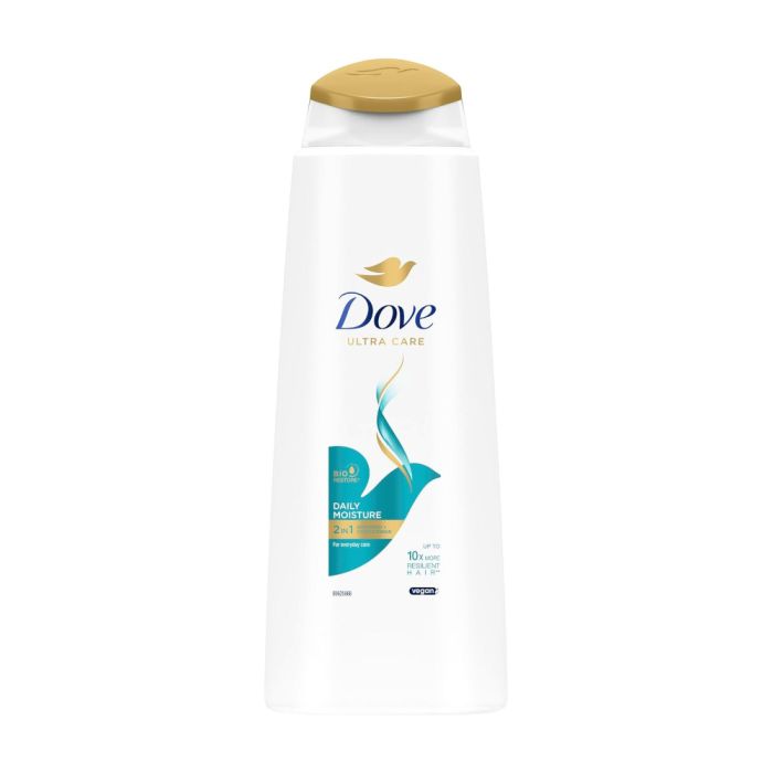 Dove Ultra Care 2in1 Daily Moisture Shampoo and Conditioner 400ml