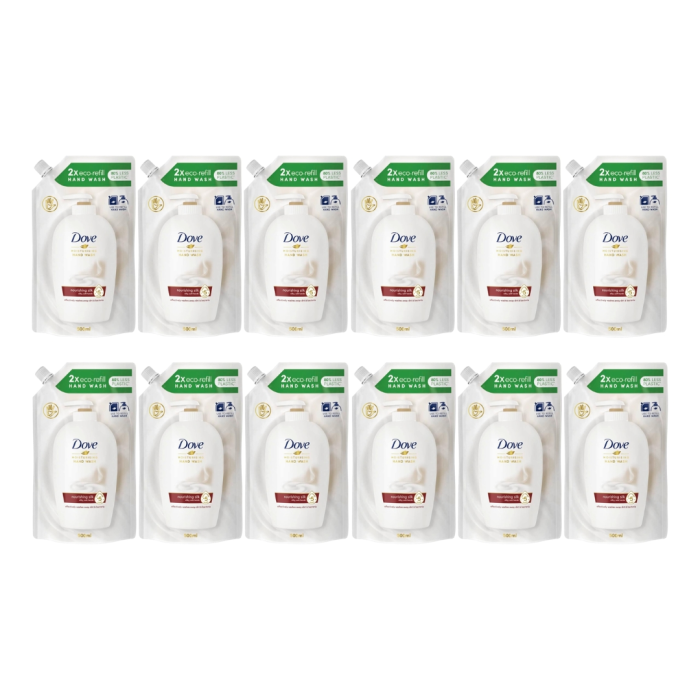Dove Nourishing Hand Wash Fine Silk Refill Pack 500ML - Pack of 12