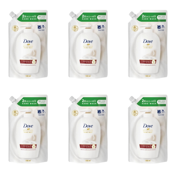 Dove Nourishing Hand Wash Fine Silk Refill Pack 500Ml