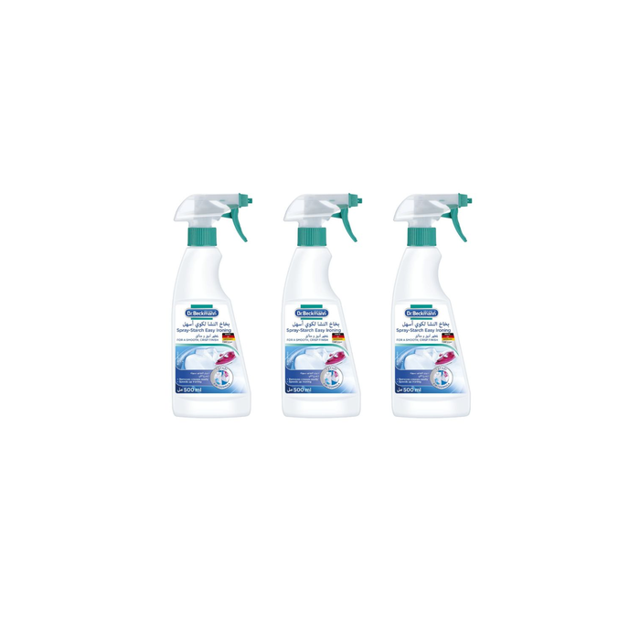 Dr Beckmann Starch and Easy Iron Spray 500ml - Pack of 3
