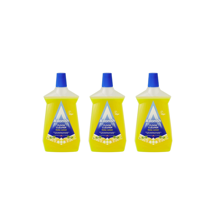 Astonish Floor Cleaner Zesty Lemon Liquid 1 Litre