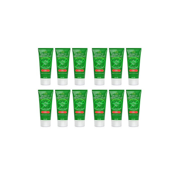 Dr J's Insect Repellent Gel Tropical Formula 100ml - Pack of 12