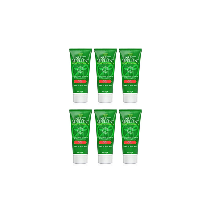 Dr J's Insect Repellent Gel Tropical Formula 100ml - Pack of 6