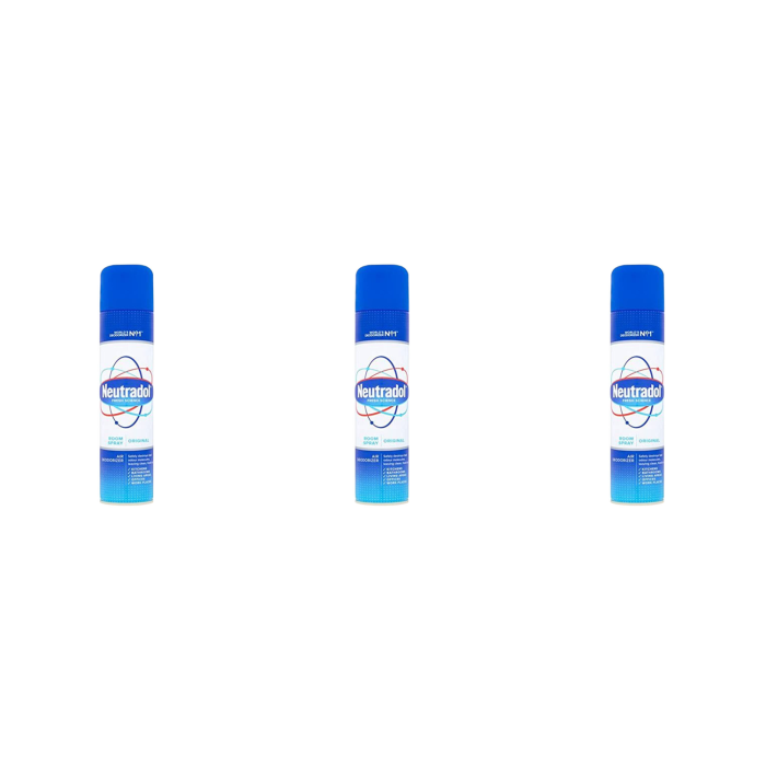 Neutradol Odour Destroyer Air Freshener Spray Original 300ml - Pack of 3