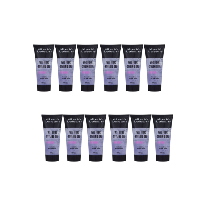 Alberto Balsam Wet Look Styling Gel 200 ml - Pack of 12