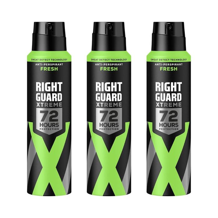 Right Guard Xtreme Fresh 72H Protection Anti-Perspirant Spray 150ML