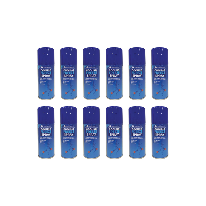 Healthpoint Cooling Freeze Spray 125ml - Pack of 12