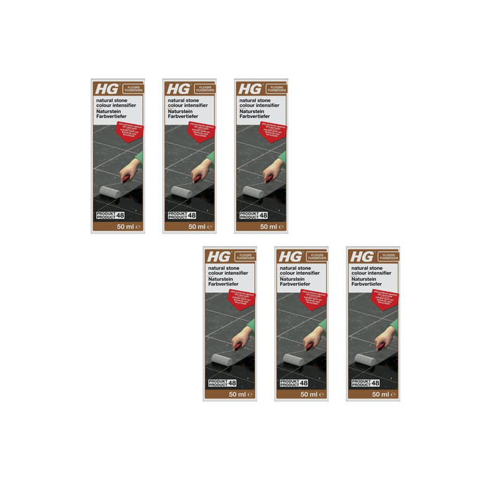 HG Natural Stone Colour Intensifier Product 48, 50ml - Pack of 6