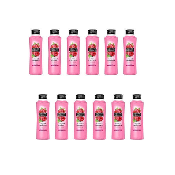 Alberto Balsam Sunkissed Raspberry pro-vitamin B5 Shampoo 350ml - Pack of 12