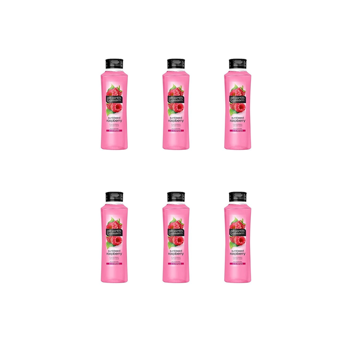 Alberto Balsam Sunkissed Raspberry pro-vitamin B5 Shampoo 350ml - Pack of 6