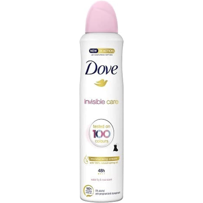 Dove Invisible Care Antiperspirant Deodorant Spray 250ml