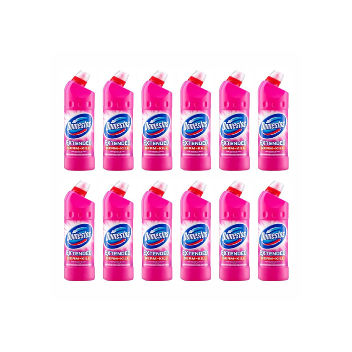 Domestos Pink Bleach 750ml - Pack of 12