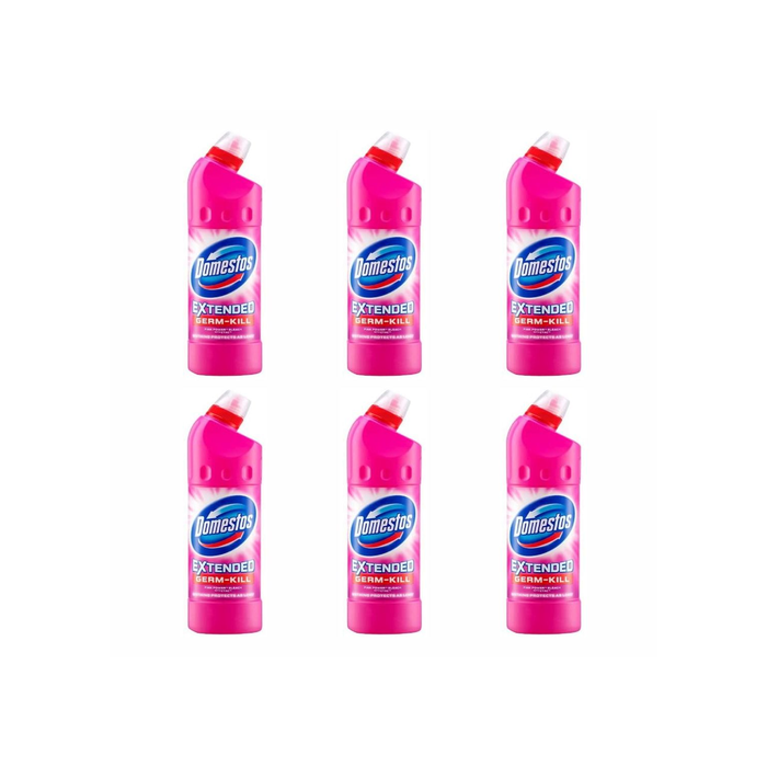 Domestos Pink Bleach 750ml - Pack of 6
