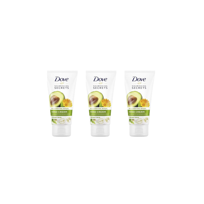 
Dove Invigorating Ritual Hand Cream For Dry Cream 75ML - Pack of 3
