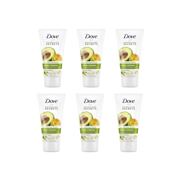 Dove Invigorating Ritual Hand Cream For Dry Cream 75ML - Pack of 6