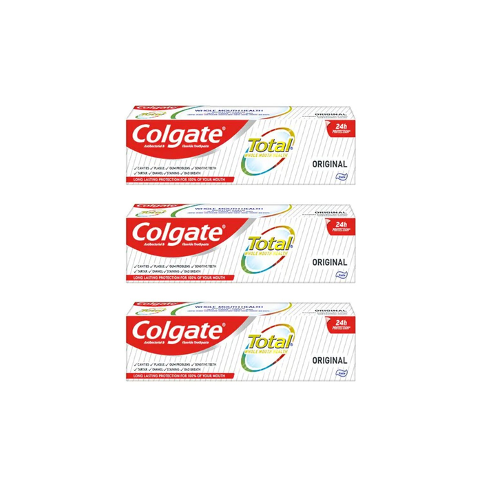 Colgate Total Original Care Toothpaste 75ml - Pack of 3