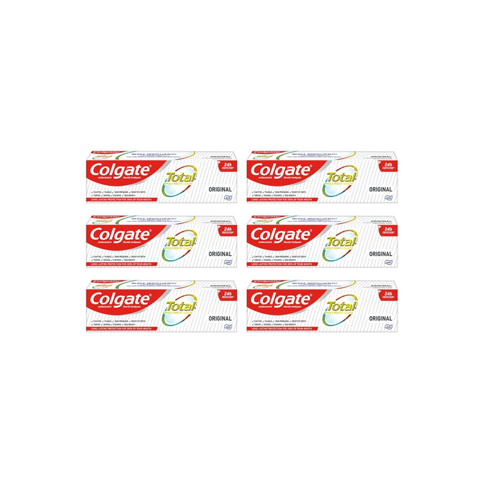 Colgate Total Original Care Toothpaste 75ml - Pack of 6