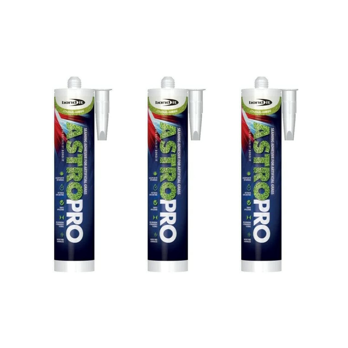 Bond It Astro Pro Seaming Green Adhesive for Artificial Grass 310ml - Pack of 3