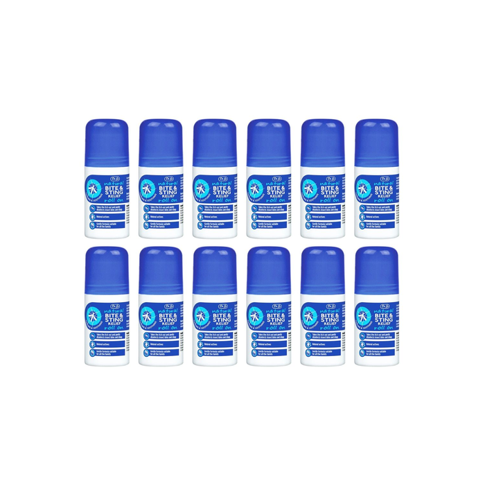 Dr j's natural Bite & Sting Relief Roll-On 50ML - Pack of 12