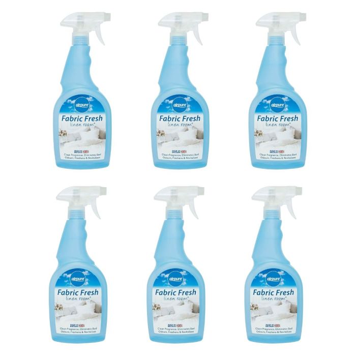 Airpure Fabric Freshener Linen Room Spray 750ml - Pack of 6