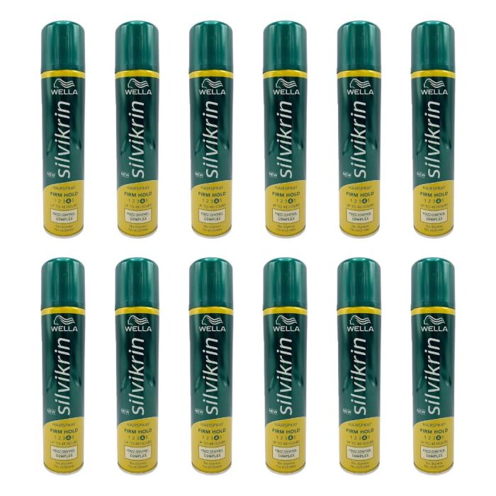 Wella Silvikrin Hairspray Firm Hold 250ml - Pack of 12