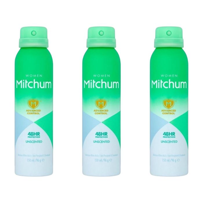 Mitchum Womens Deodorant 150ml - Pack of 3