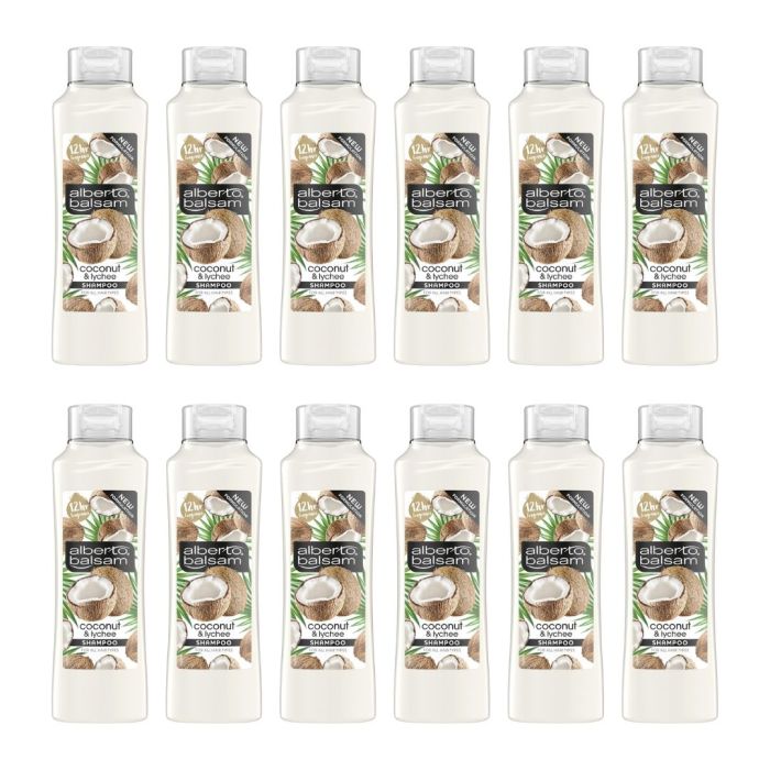 Alberto Balsam Coconut & Lychee Nourishing Shampoo 350ml - Pack of 12