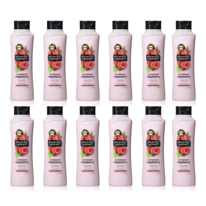 Alberto Balsam Sunkissed Raspberry pro-vitamin B5 Conditioner 350ml - Pack of 12