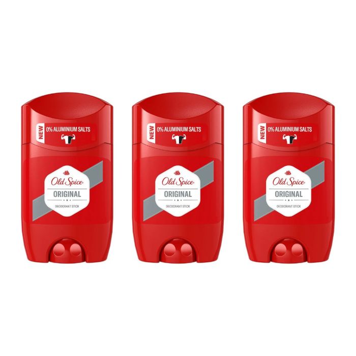 Old Spice Deodorant Stick Original 50ml - Pack of 3